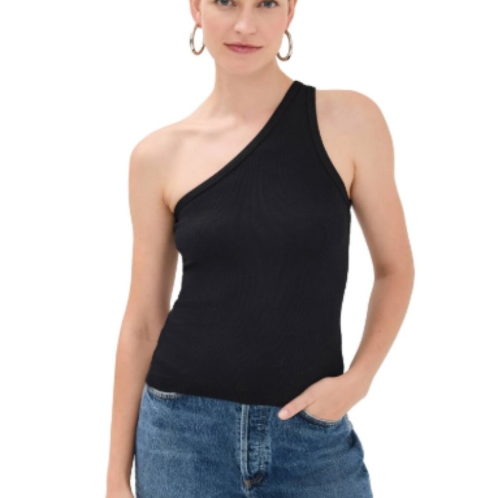 AGOLDE Brita One shoulder Tank Size M